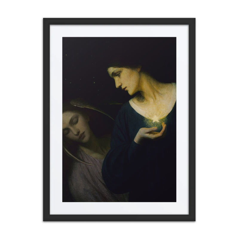 Night and Her Daughter Sleep