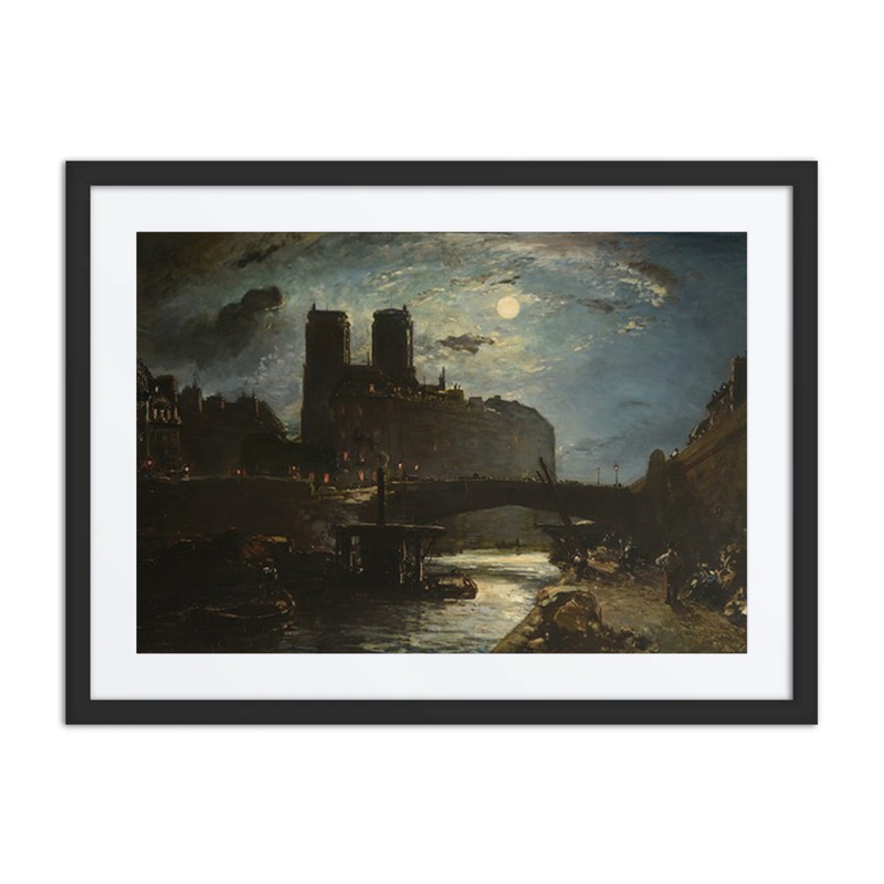 Notre-Dame de Paris by Moonlight