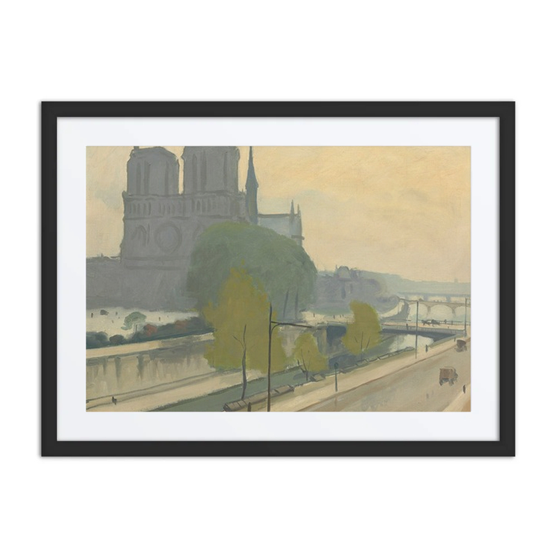 Notre-Dame Vue des Quais, le Soir