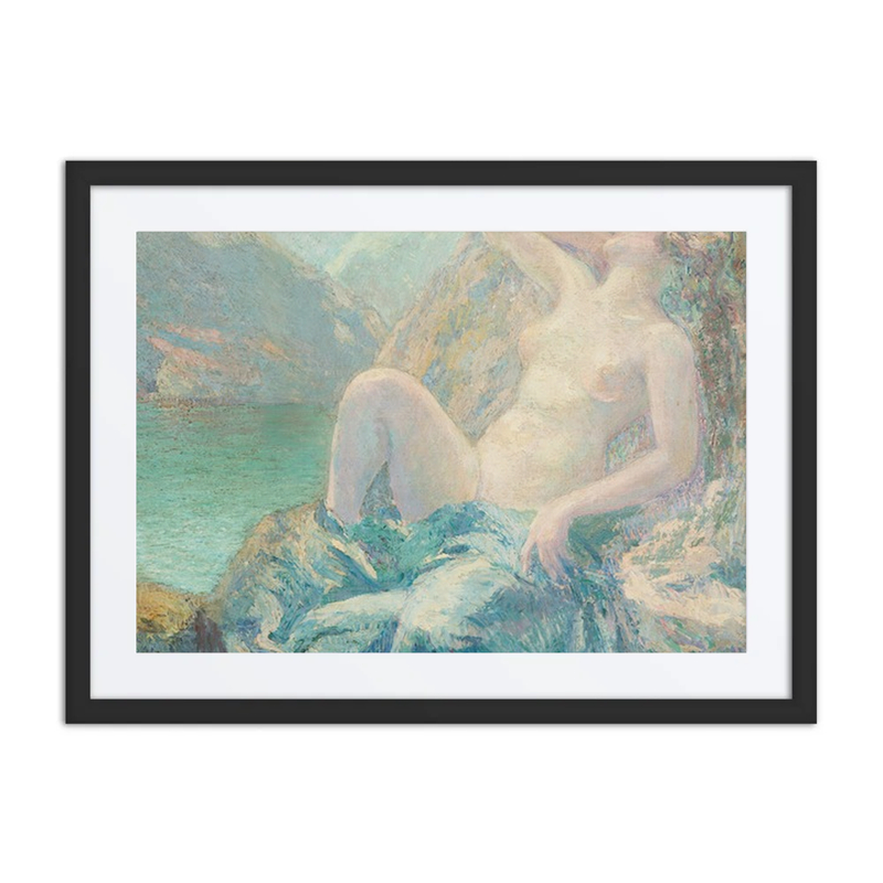 Nude by a Norwegian Lake