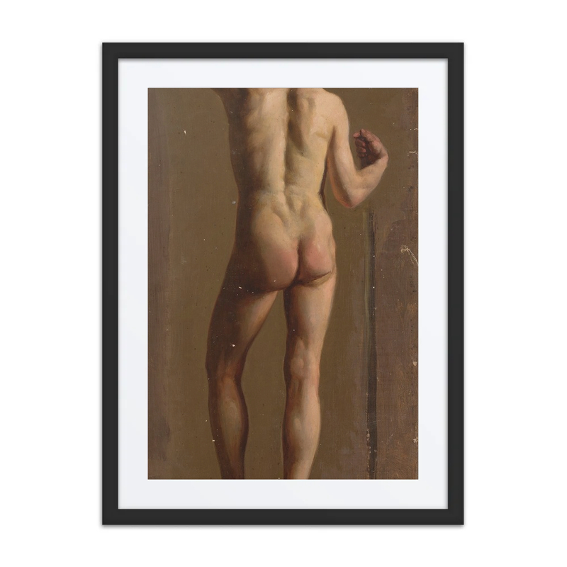 Nude Man, Back View