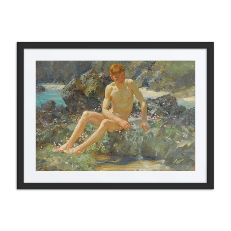 Nude on the Rocks