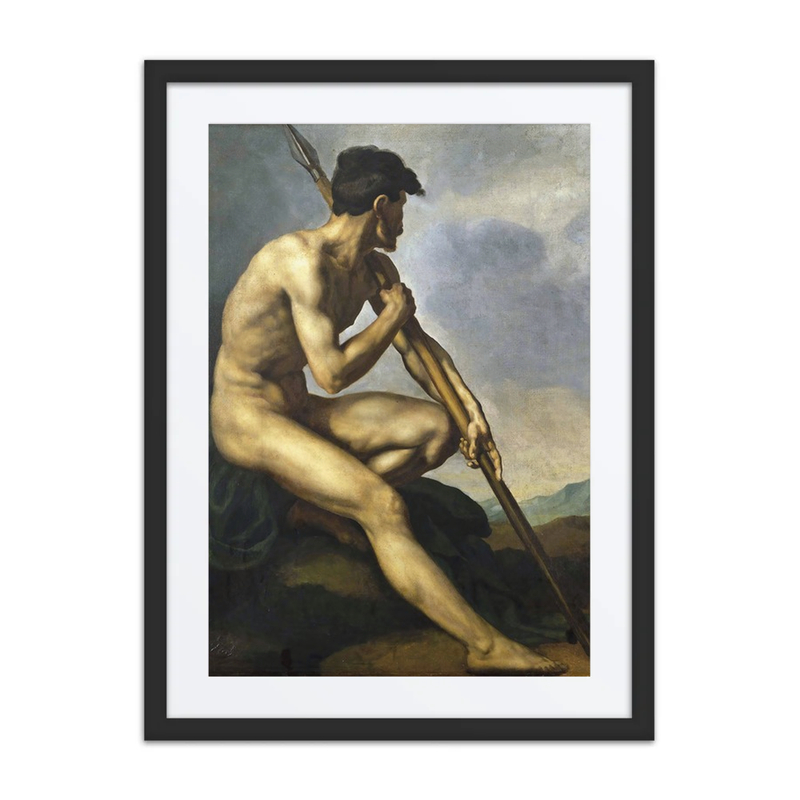 Nude Warrior with a Spear