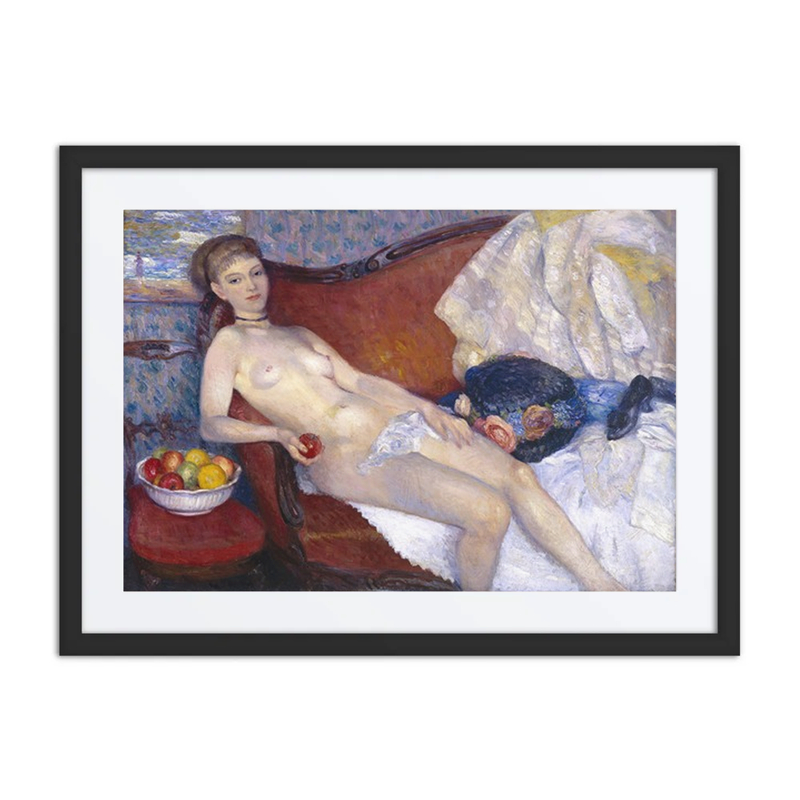 Nude with Apple