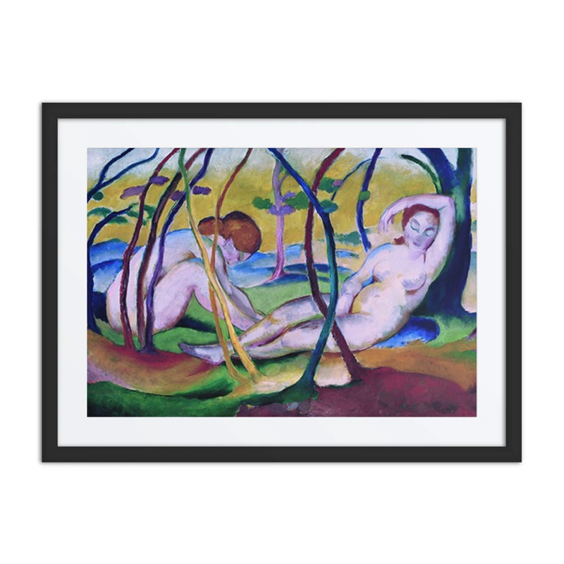 Nudes Under Trees