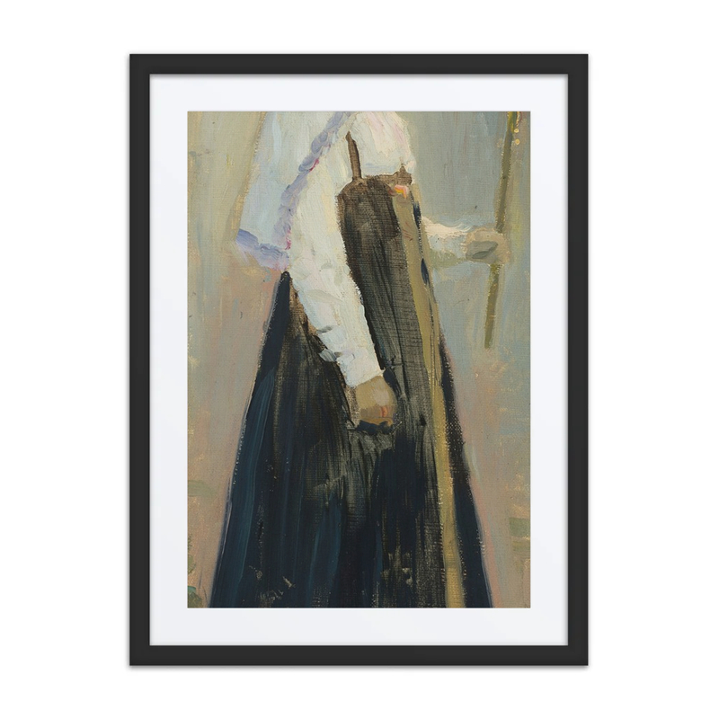 Nun with Candle