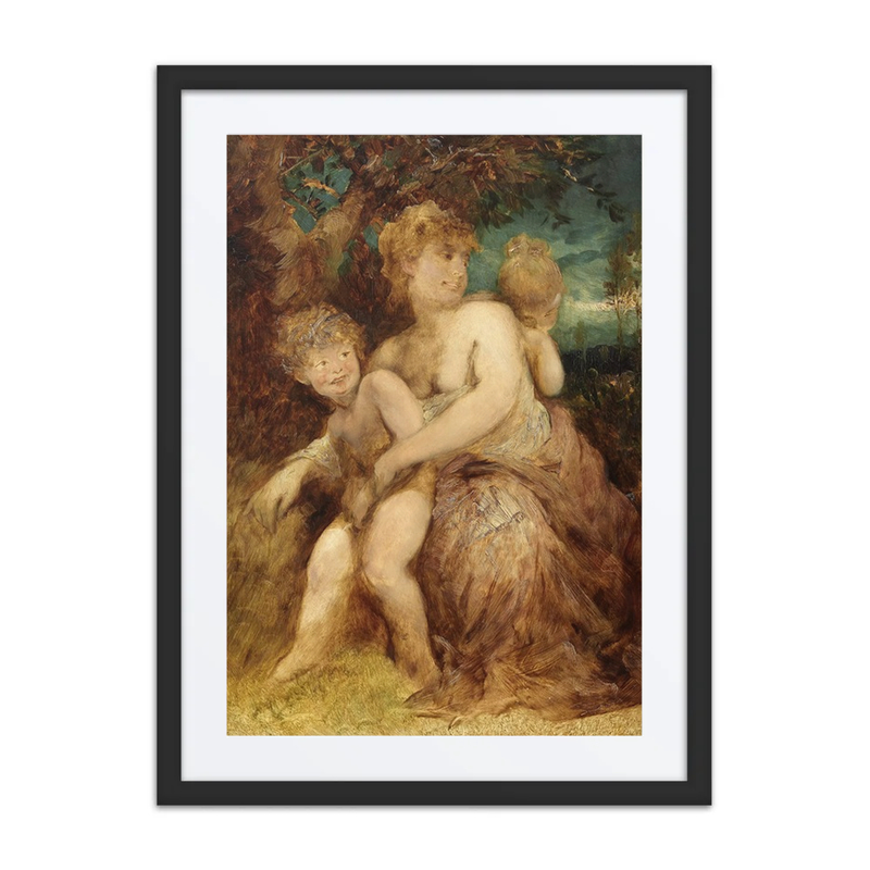 Nymph with Two Children