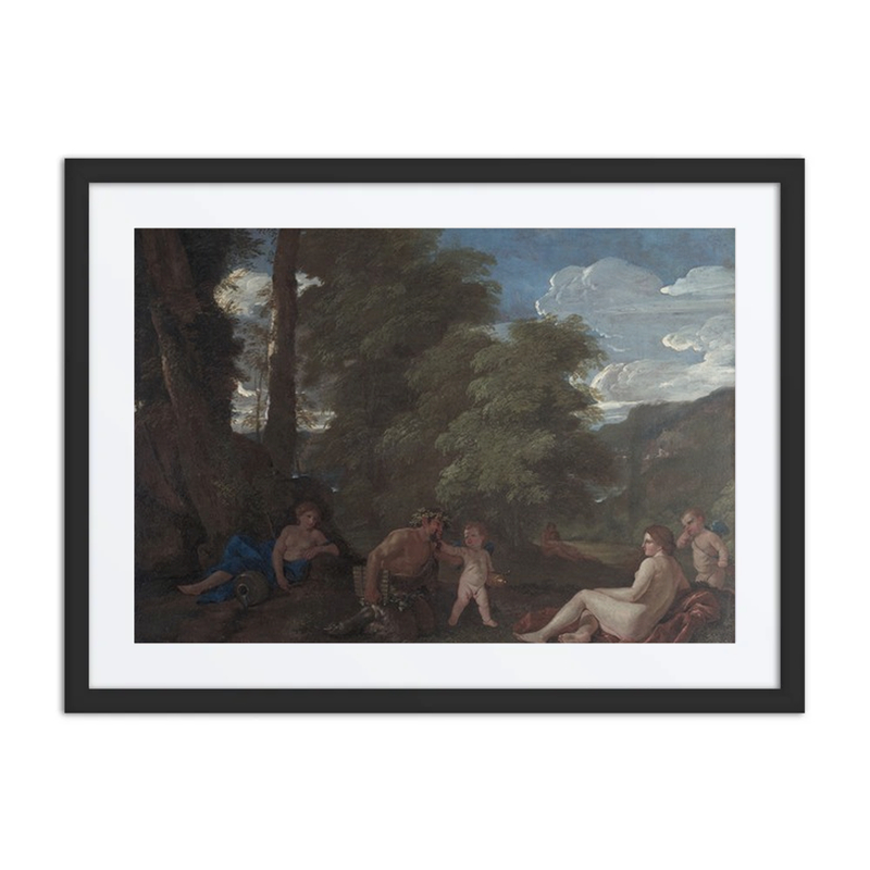 Nymphs and a Satyr
