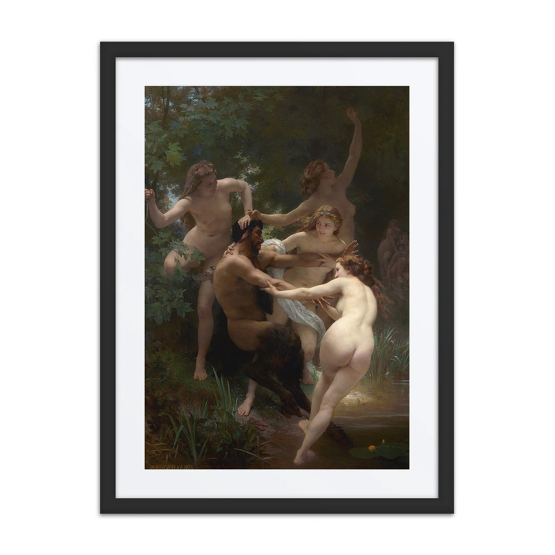 Nymphs and Satyr