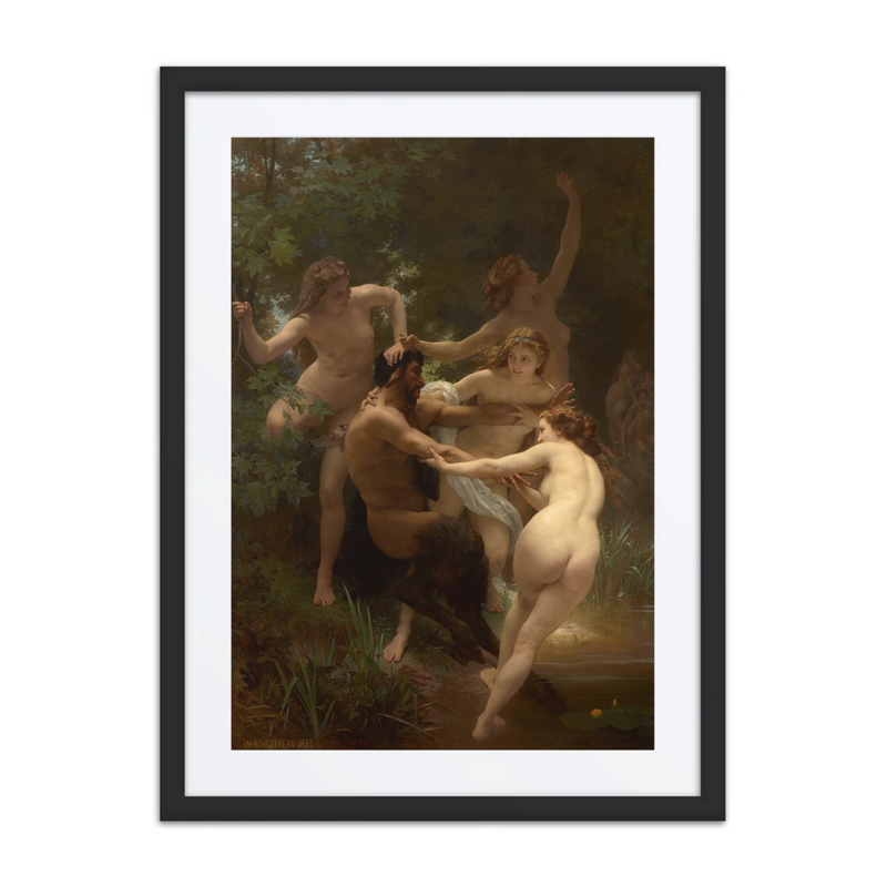 Nymphs and Satyr