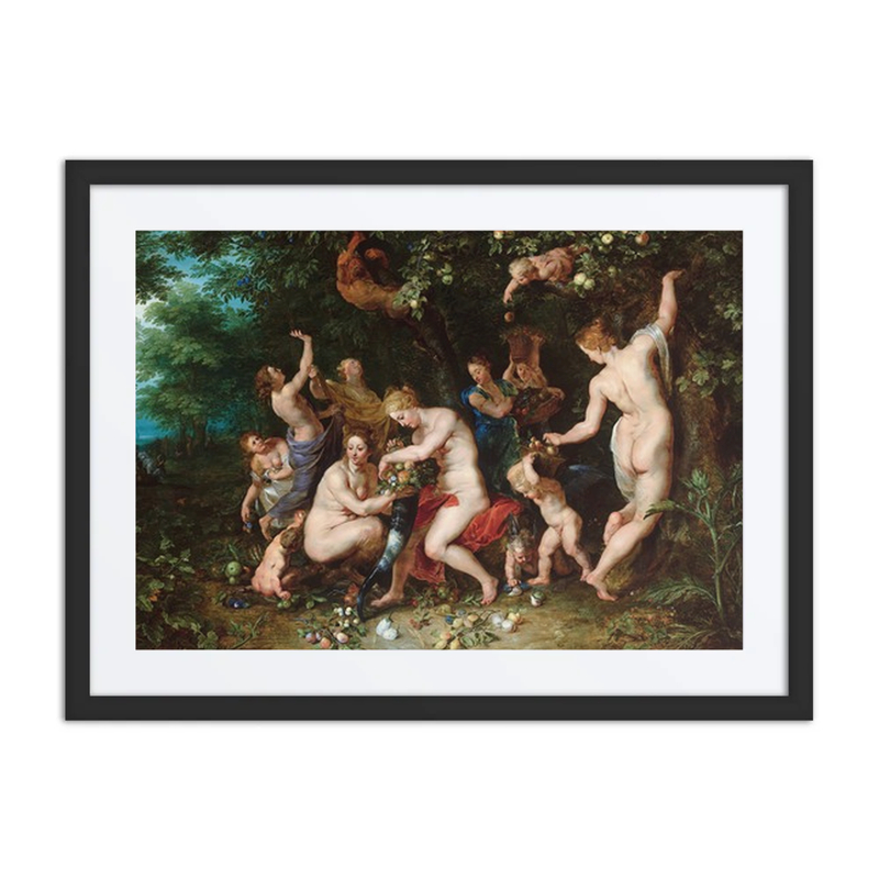 Nymphs Filling the Cornucopia