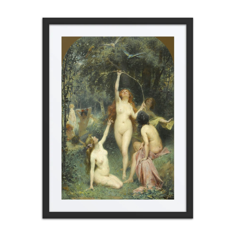 Nymphs in a Forest