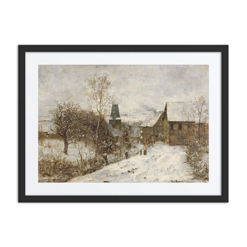 Oberweimar Im Winter