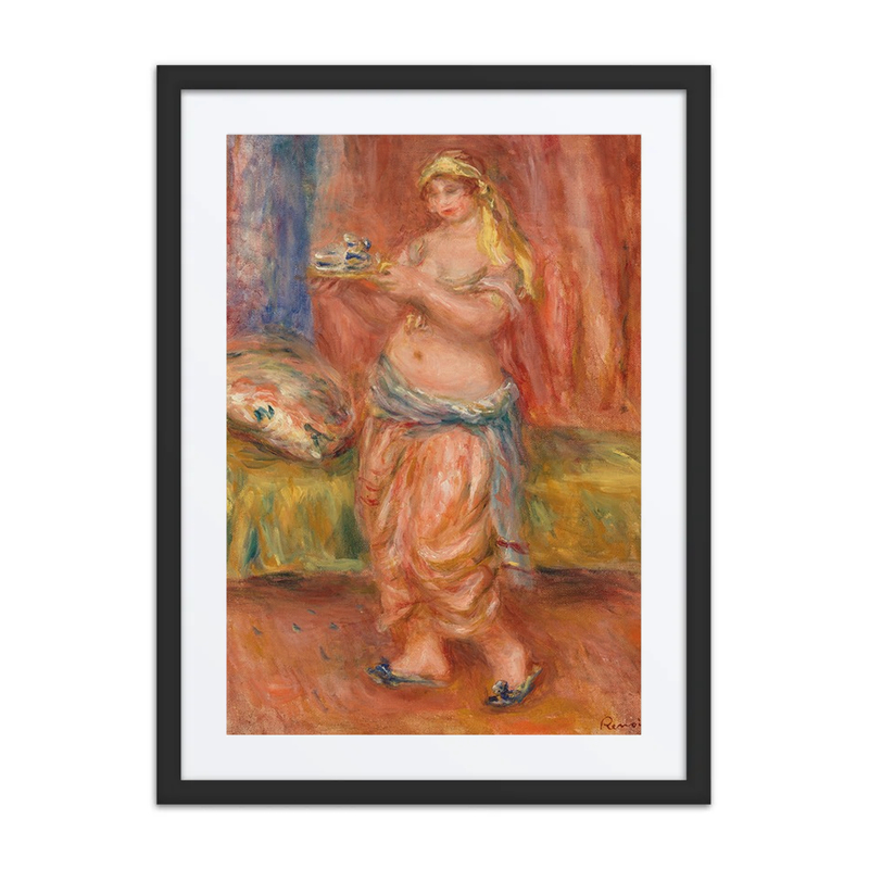 Odalisque with Tea Set