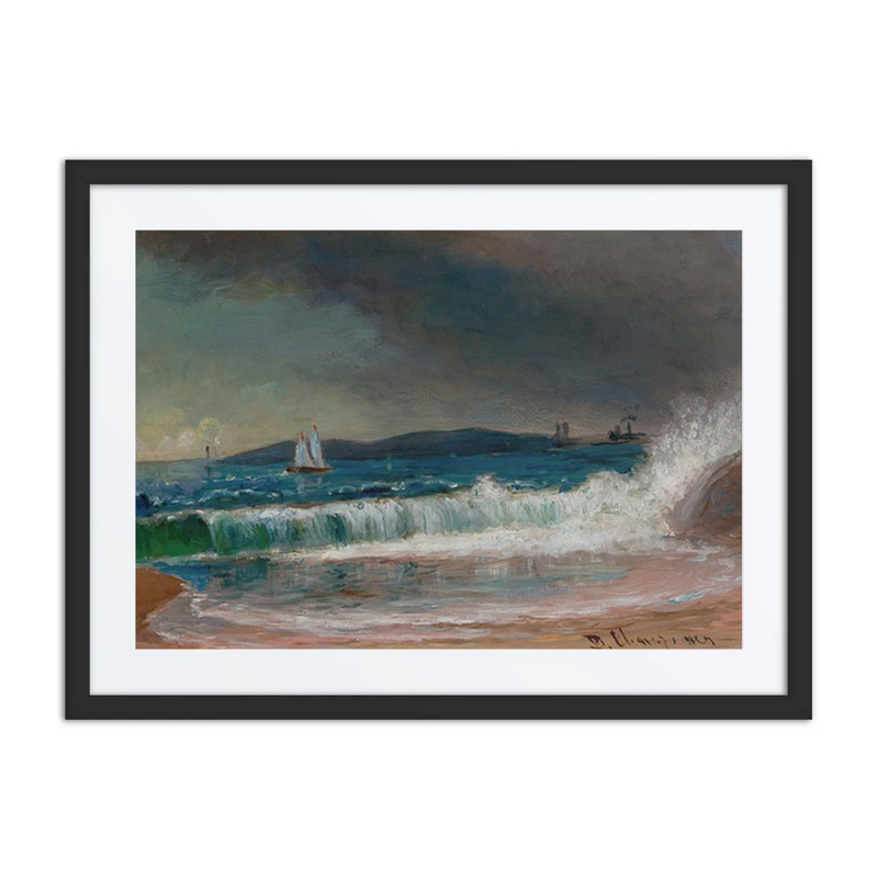 Oil Study for Seascape