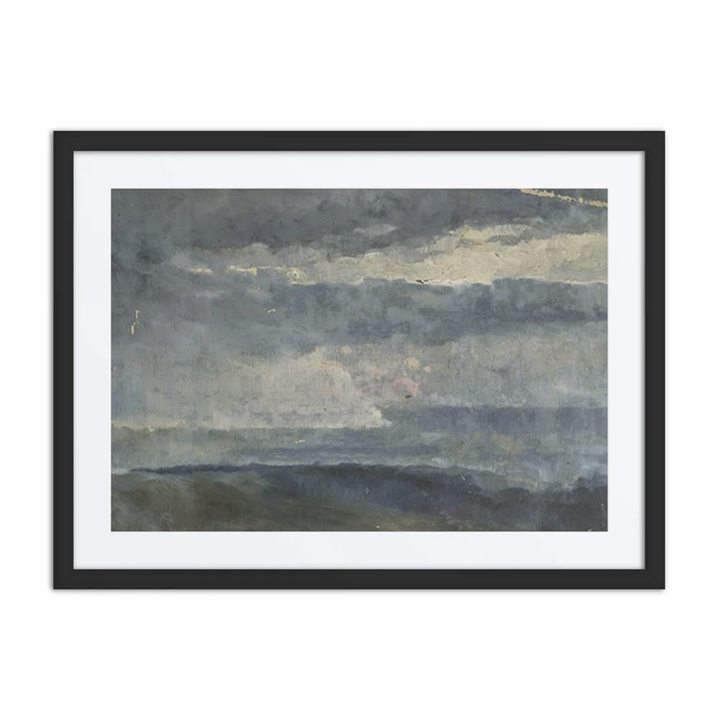 Oil Study of Clouds