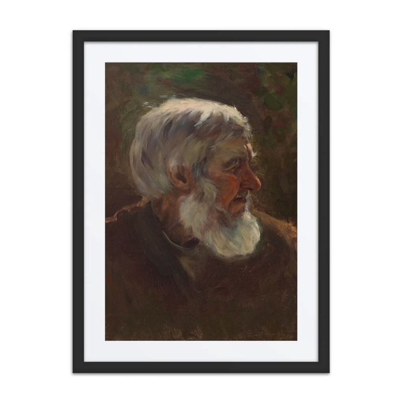 Old Man in Profile