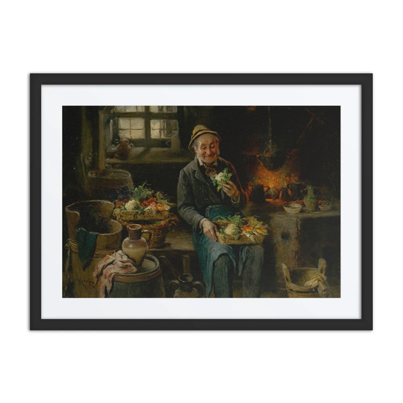 Old Man in the Kitchen
