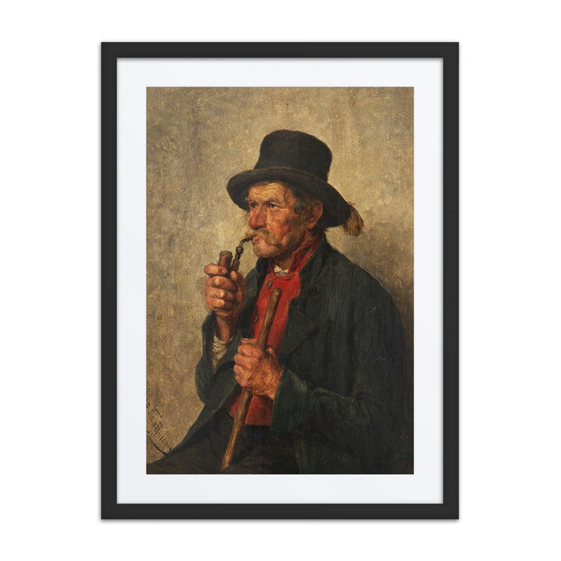 Old Man with Pipe