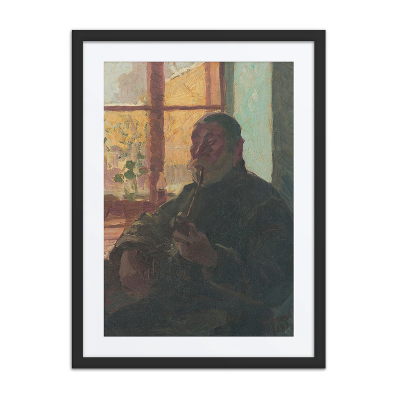 Old Man with Pipe