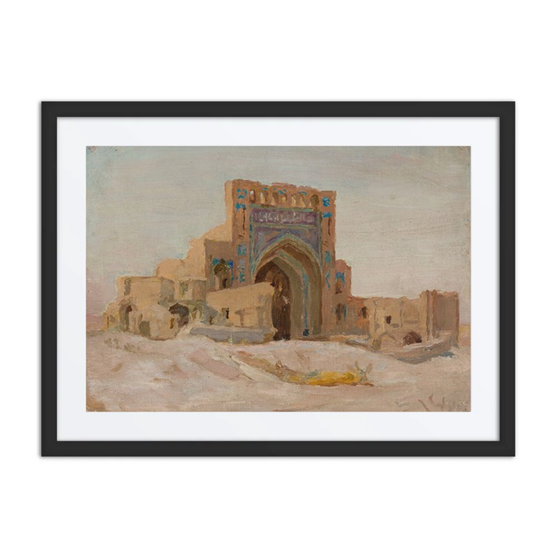 Old Persian Mosque. from a Journey to Turkestan