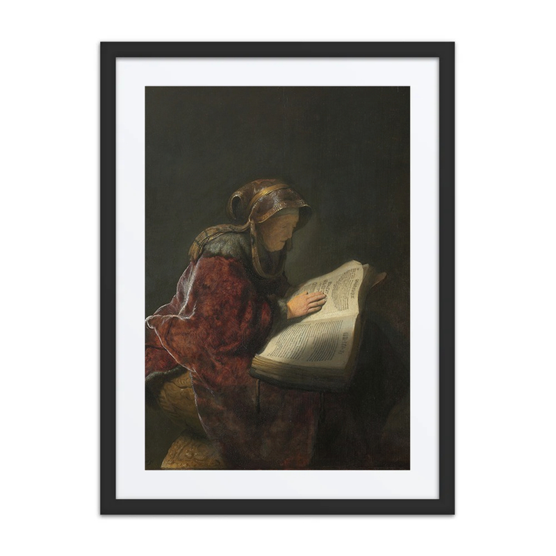 Old Woman Reading