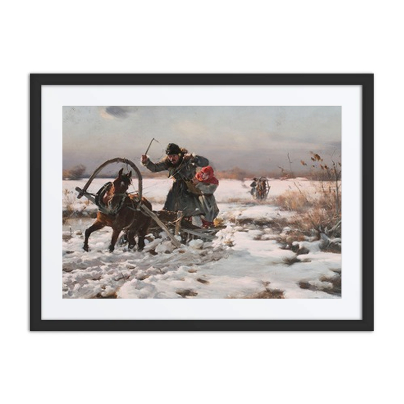 On Sleighs Through Thaw
