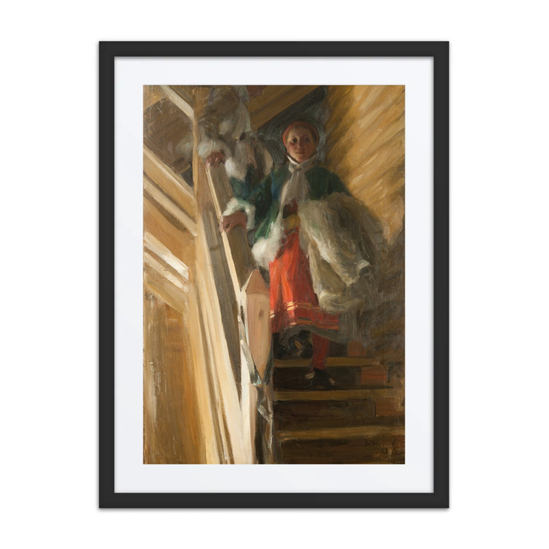 On the Attic Stairs