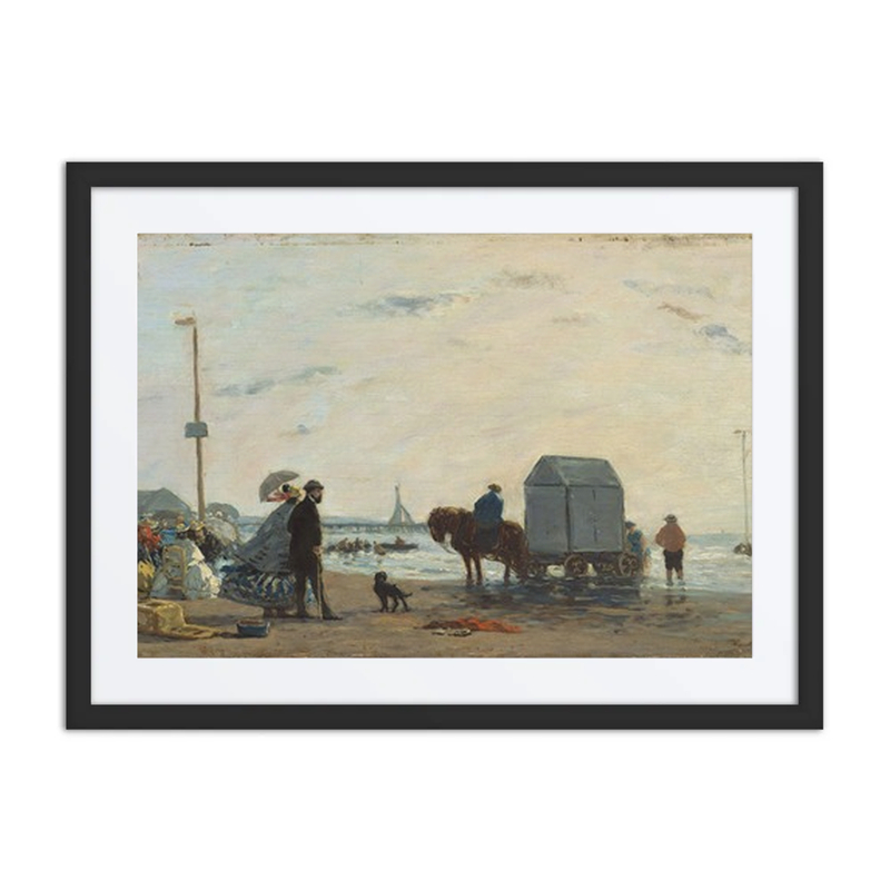 On the Beach at Trouville