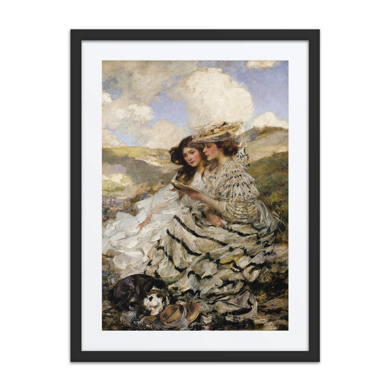 On the Dunes (Lady Shannon and Kitty)