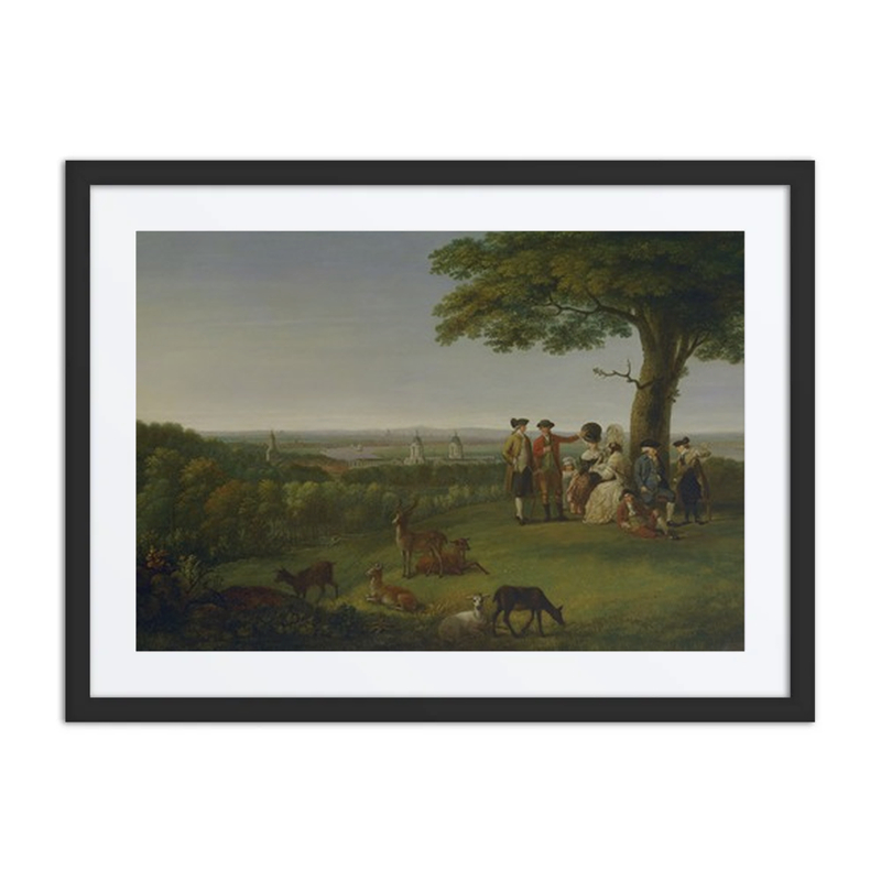 One Tree Hill, Greenwich, with London in the Distance