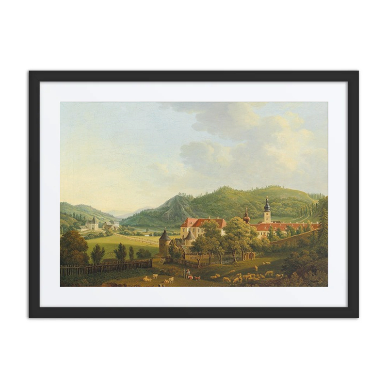 Open Landscape with Monastery