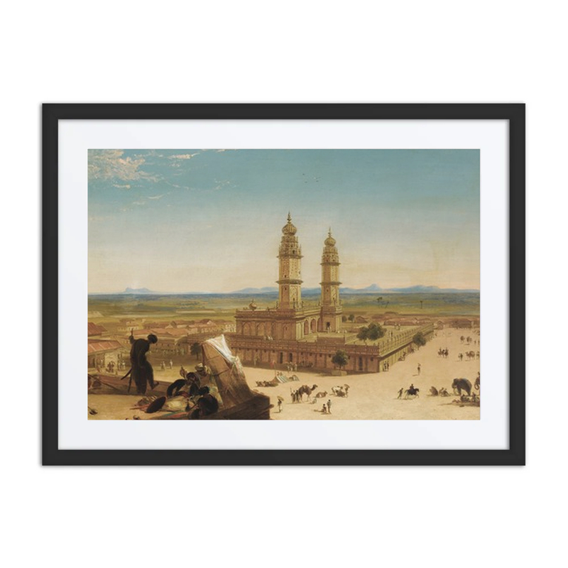 Oriental Landscape with Mosque