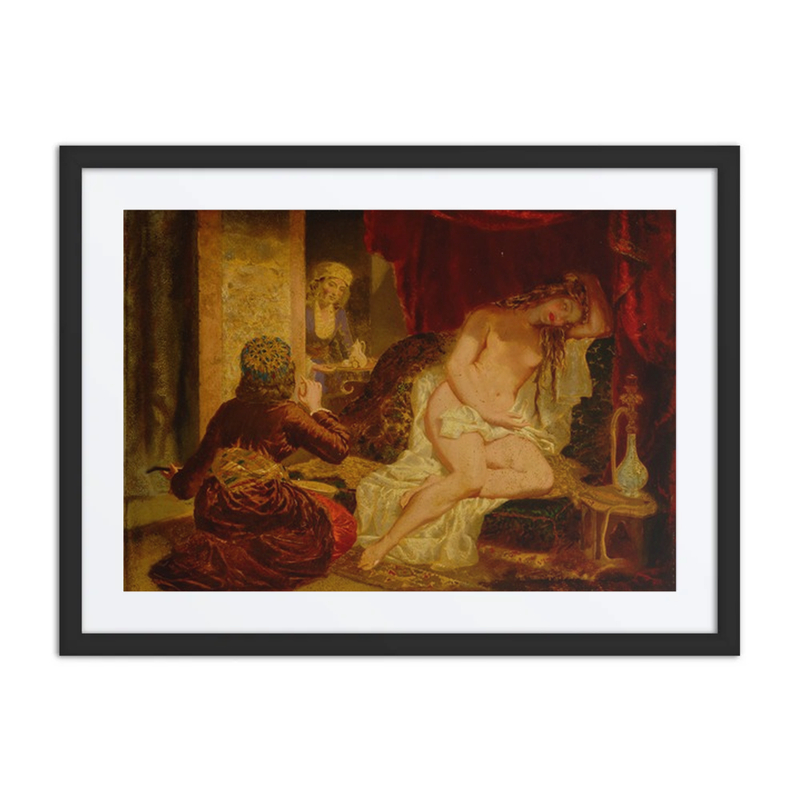 Oriental Princess After the Bath