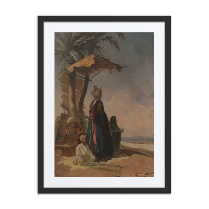 Oriental Scene with Water Carriers