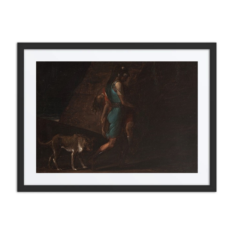 Ossian Carrying His Dead Brother