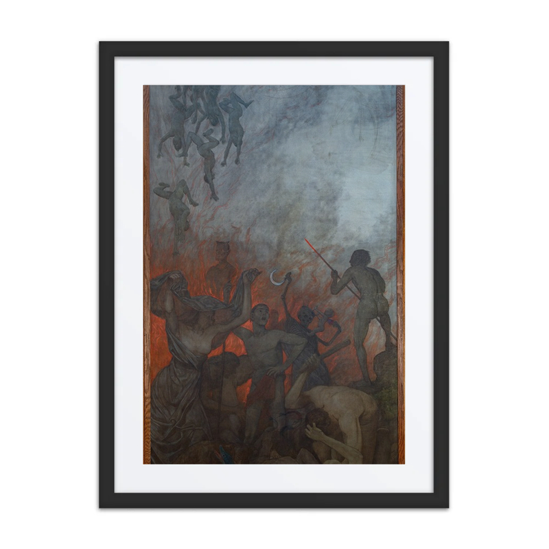 Ostertriptychon; the Inferno