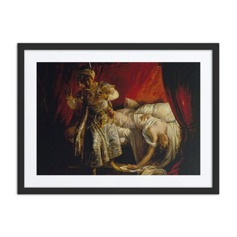 Othello and Desdemona