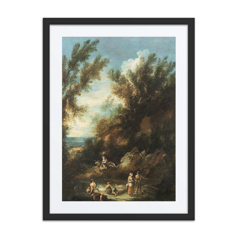 Paesaggio Con Figure