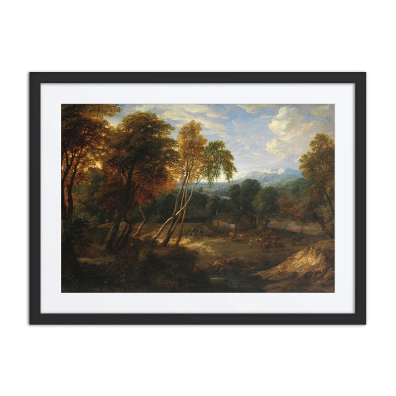 Paesaggio Con Figure E Armenti