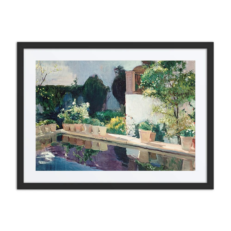 Palace of Pond, Royal Gardens in Seville