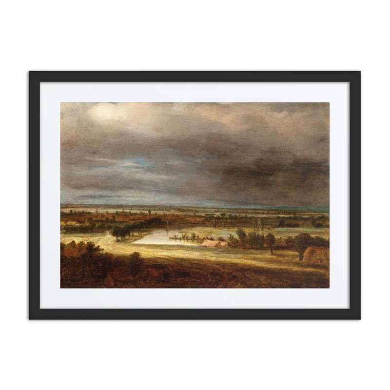 Panoramic Landscape with a Village
