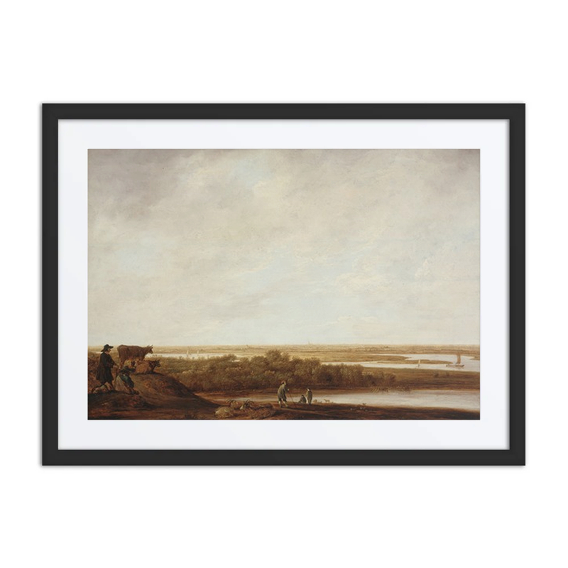 Panoramic Landscape with Shepherds