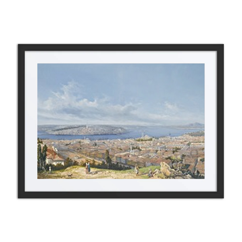 Panoramic View of Constantinople from Beyazit