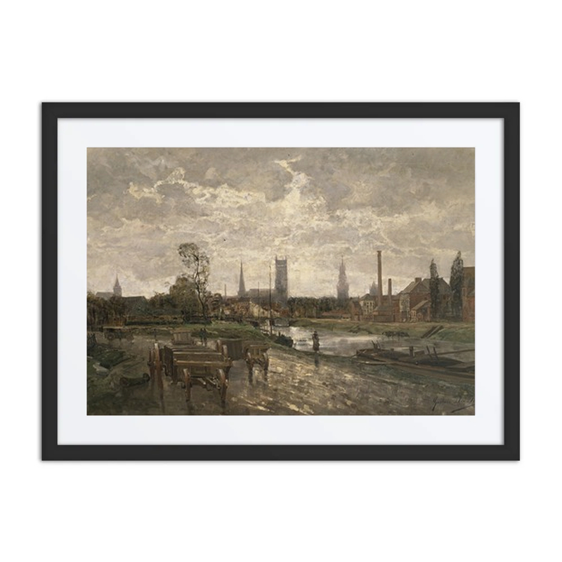 Panoramic View of Ghent (Circa 1881)
