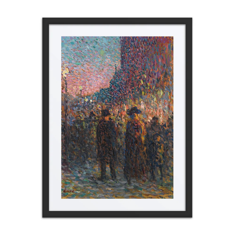 Paris, les Boulevards, la Nuit
