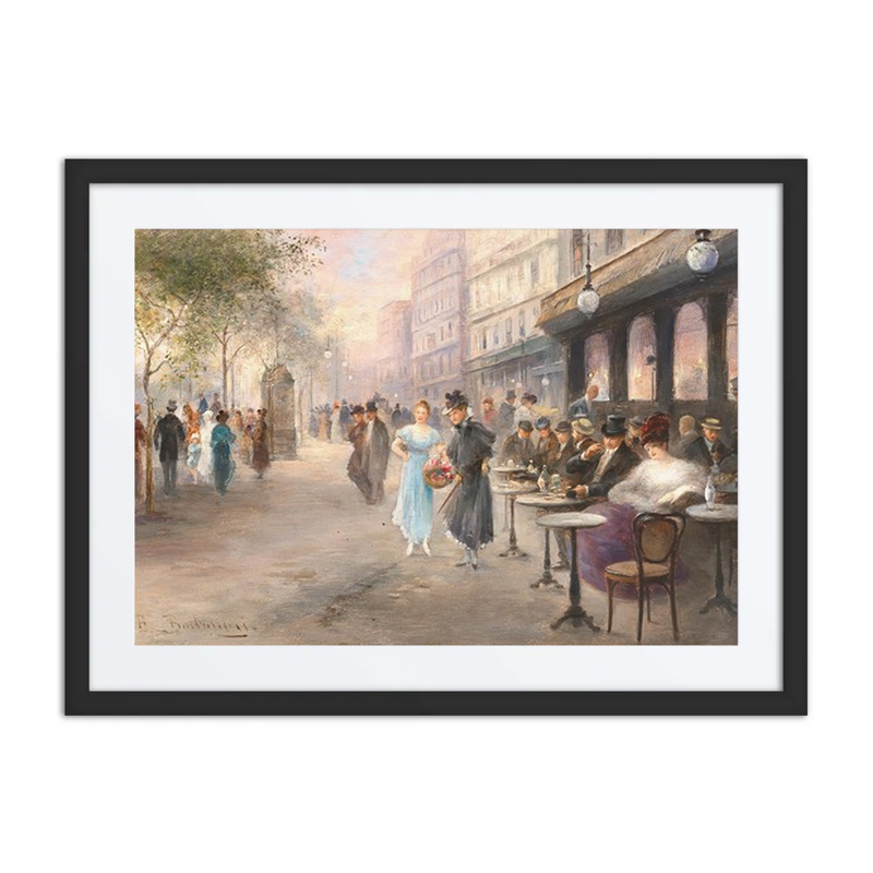 Parisian Street Cafe