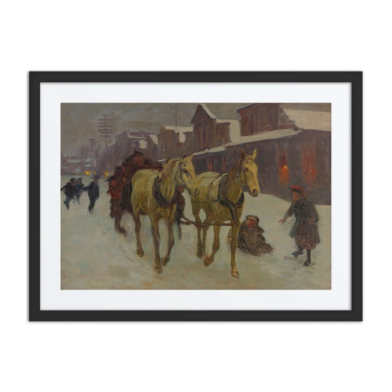 Passing Through Town on a Cold winter’s Night