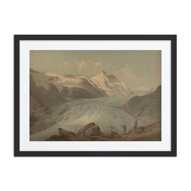 Pasterzen Glacier with the Grossglockner