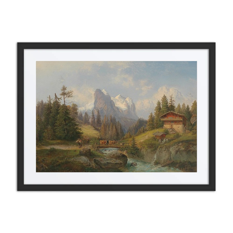 Pastorale Mountain Landscape